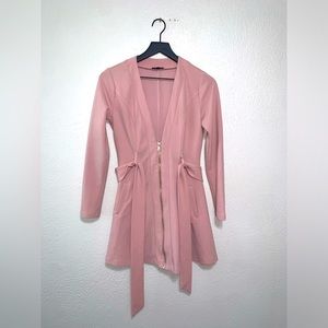 Dusty pink coat